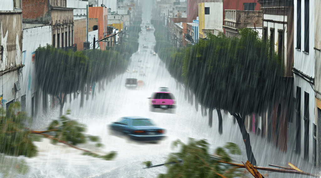 Intensa lluvia impacta en Querétaro; corporaciones evalúan daños
