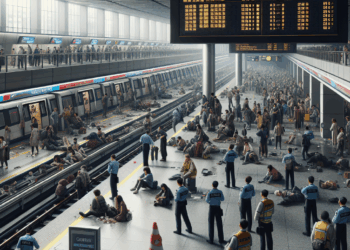 Por esta razón está suspendido el servicio en las líneas 2 ,3 y la estación Talleres del Metrorrey