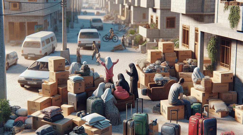 Israel prepara el traslado de palestinos al sur de Gaza en medio de la ampliación de las operaciones militares