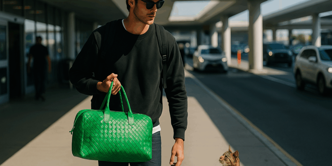 Jacob Elordi sigue siendo un amante de Bottega y tiene la prueba en su equipaje. – Dimension Turistica Magazine