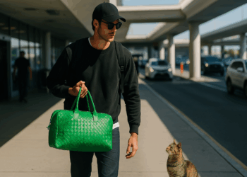 Jacob Elordi sigue siendo un amante de Bottega y tiene la prueba en su equipaje. – Dimension Turistica Magazine