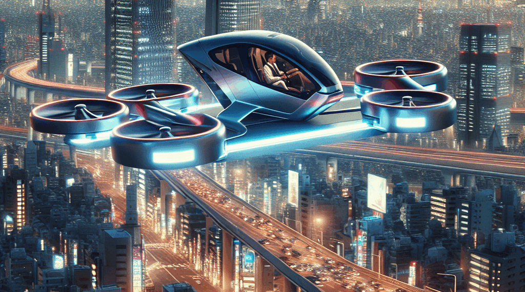 Japón espera contar con taxis voladores eléctricos en 2027