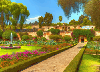 jardines románticos en México y el significado de sus flores