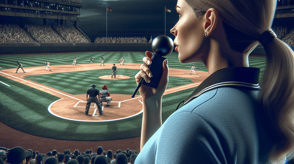 Jen Pawol se convierte en la primera mujer en arbitrar en la MLB