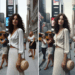 Jennifer Lopez combina blusa blanca, faldas largas maxi y sandalias thong elegantes