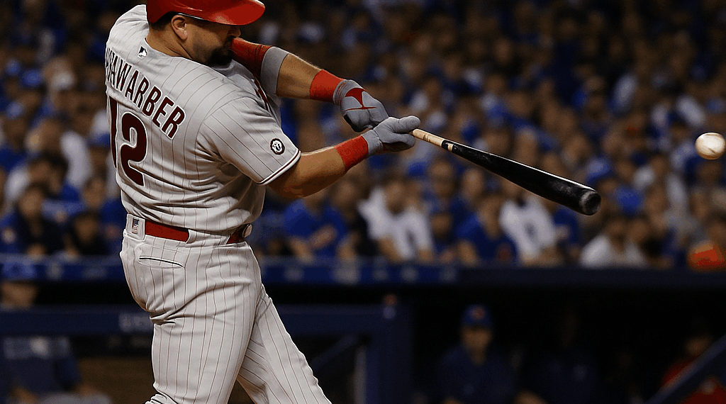 Kyle Schwarber hace historia con una noche de 4 jonrones y luego ofrece otro espectáculo