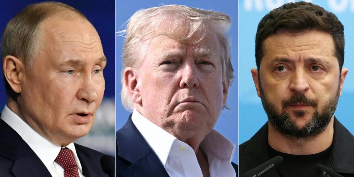 La Casa Blanca ve posibilidad de una reunión entre Trump, Putin y Zelenski
