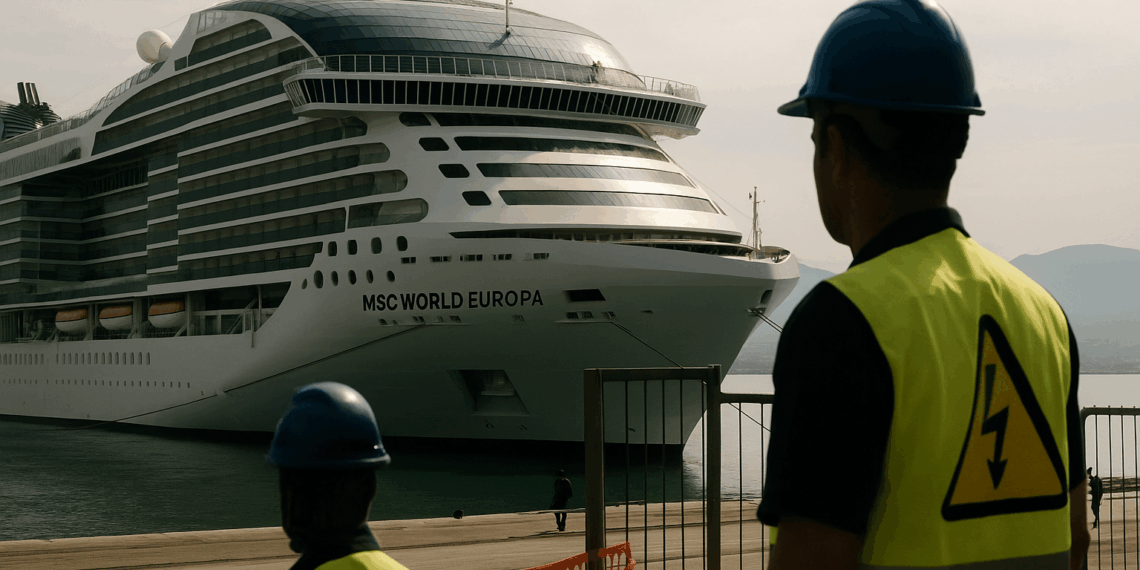 La MSC World Europa enfrenta un fallo eléctrico en Italia ⋆ Actualidad de Cruceros – Dimension Turistica Magazine