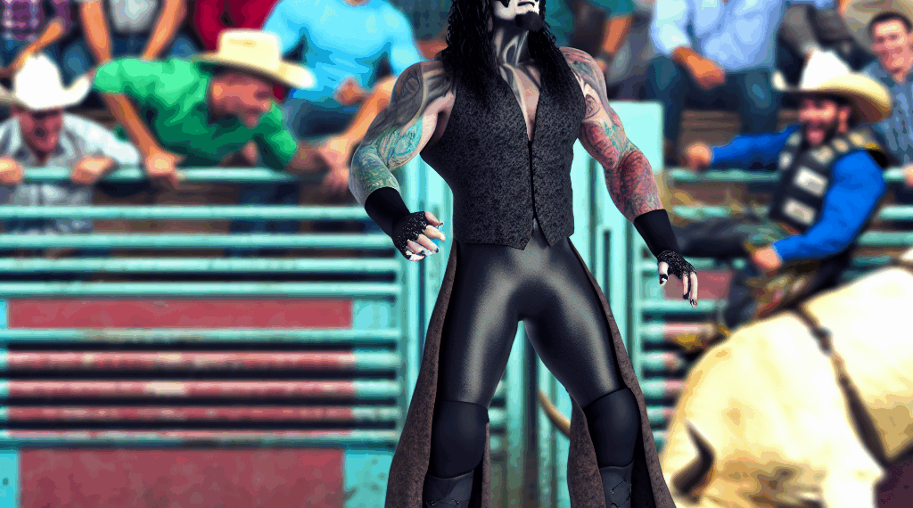 The Undertaker realiza una aparición inesperada en un evento de Pro Bull Riding
