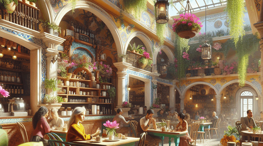 la cafetería más romántica de Neza que te regala flores con cada bebida