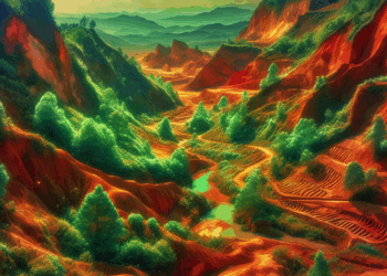 Las Médulas, Patrimonio de la Humanidad y joya minera del Imperio Romano, al borde del desastre por un incendio histórico