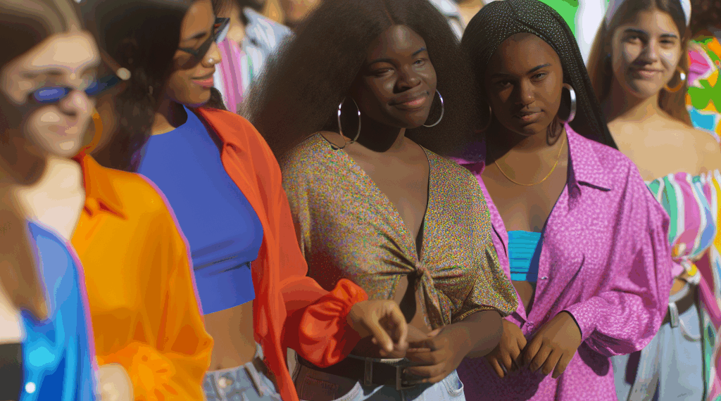 Las blusas noventeras regresan y se combinan con pantalones y faldas para el verano de 2025. – Dimension Turistica Magazine