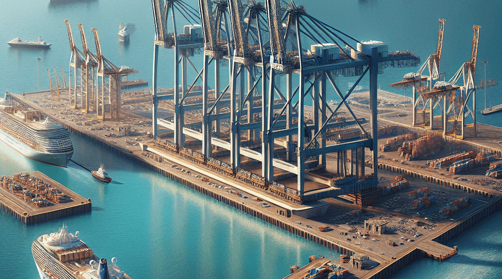 El Puerto de Le Havre incorpora dos grúas destinadas al servicio de cruceros. – Dimension Turistica Magazine