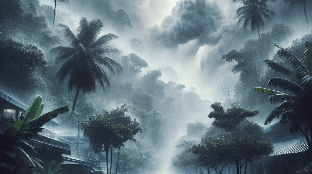 Por onda tropical 22 y monzón, caerá esta cantidad de lluvia en cada estado