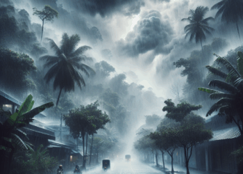 Por onda tropical 22 y monzón, caerá esta cantidad de lluvia en cada estado