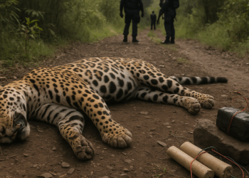 #Michoacán Encuentran Jaguar Asesinado Y 2 Explosivos Tras Reporte De Disparos - Changoonga.com