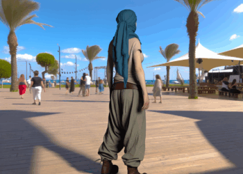 Cómo combinar pantalones baggy con dobladillo y botas en verano 2025 – Dimension Turistica Magazine