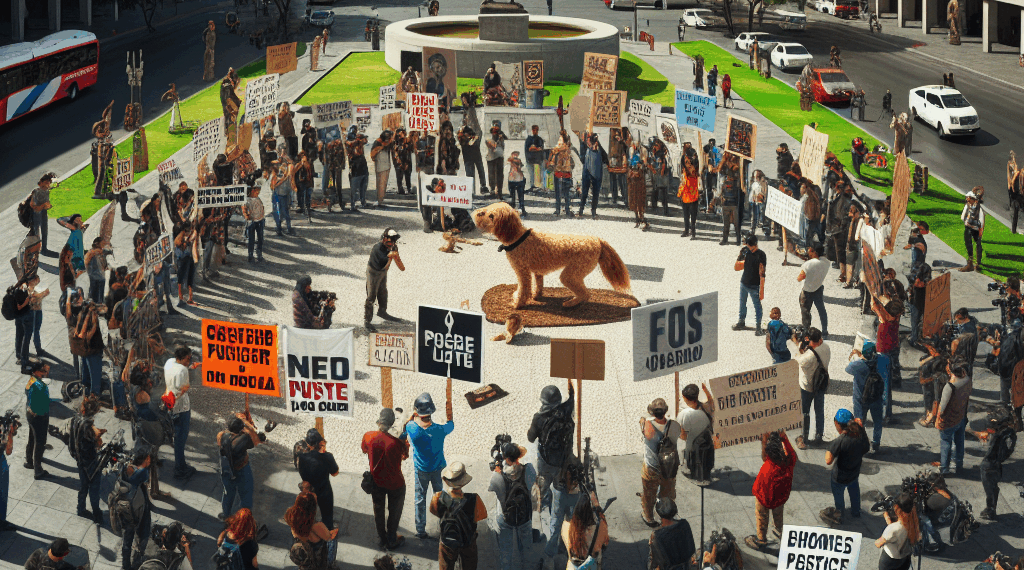 #Morelia Animalistas Exigen Castigo Ejemplar Para Guardia Que Maltrató A Perrito - Changoonga.com