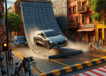 #Morelia Automovilista Pierde El Control De Su Auto Y Termina En Camellón Frente A Macroplaza Estadio - Changoonga.com