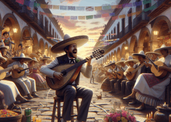 Con instrumento de la tradición jarocha, músico interpreta a Bach