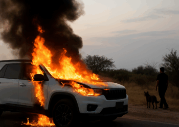 Camioneta De Natanael Cano Se Incendia Con Él Adentro - Changoonga.com