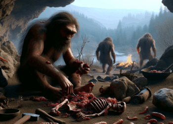 los neandertales dejaban pudrir la carne para comer larvas, un descubrimiento que reescribe cómo sobrevivieron en la Edad de Hielo