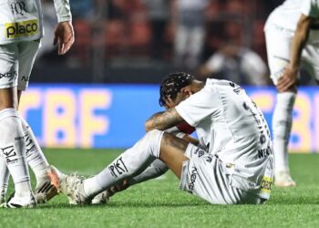 Neymar rompió en llanto por goleada al Santos ante Vasco da Gama