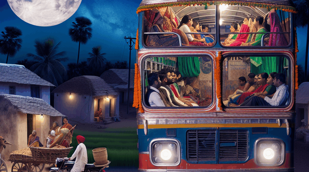 Un español de viaje por la India, sin palabras tras su experiencia en un autobús bus nocturno por el país: «Parece Port Aventura»