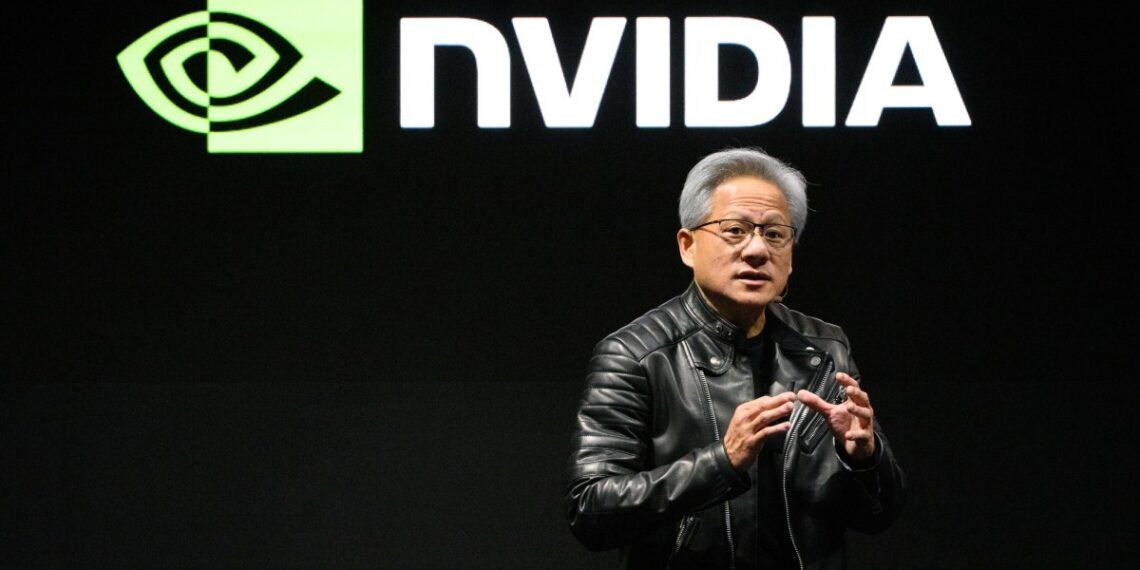 Jensen Huang, co-founder and chief executive officer of Nvidia Corp