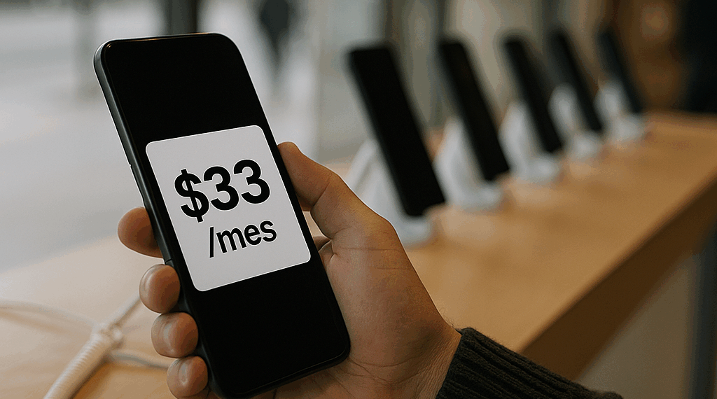 estos son los paquetes para celular con precios desde 33 pesos al mes