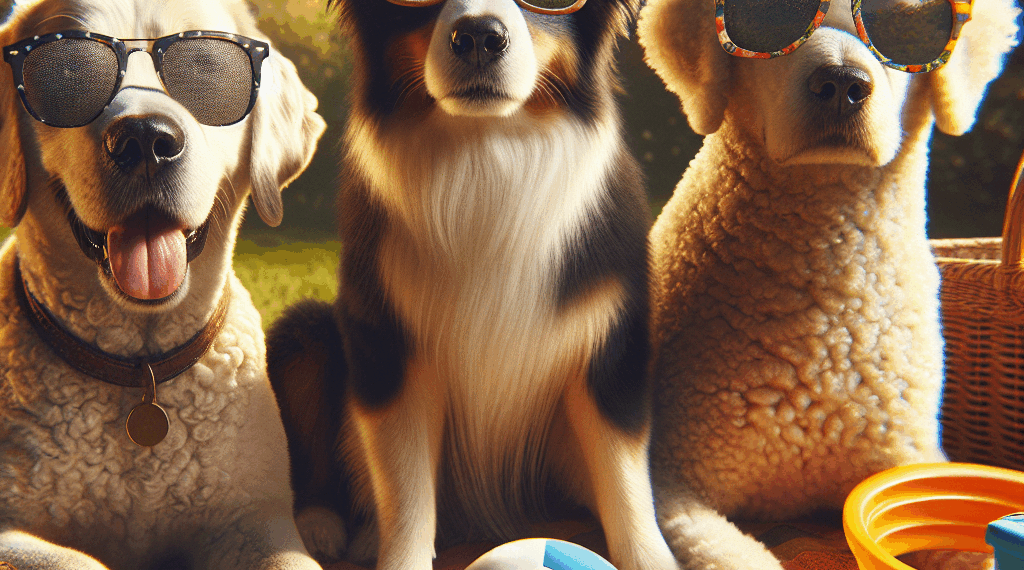 En los Días Sofocantes de Verano, los Perros Luce las Gafas de Sol Más Trendy de la Temporada. – Dimension Turistica Magazine