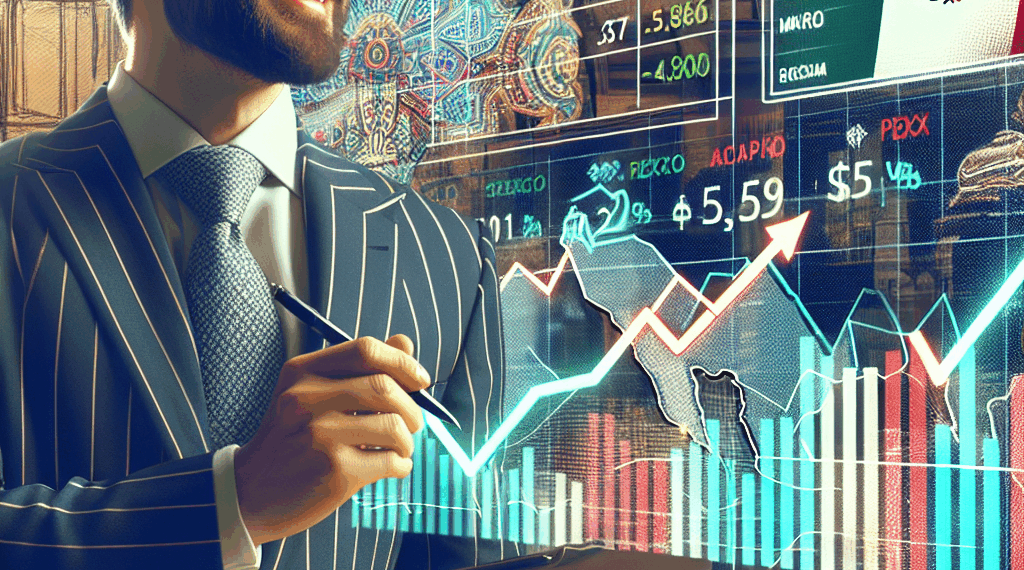 Peso mexicano avanza en la última sesión de la semana y registra ganancia semanal de 1.54%