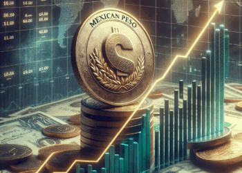 Peso mexicano avanza ante debilitamiento del dólar en el comienzo de una semana clave