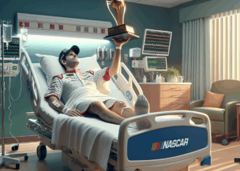 Piloto de Nascar terminó hospitalizado tras celebrar su victoria 🎦