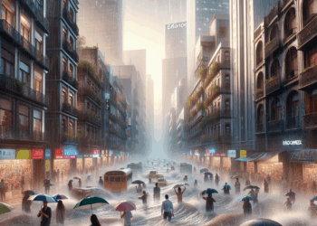 Lluvias de 50 mm en CDMX y Edomex