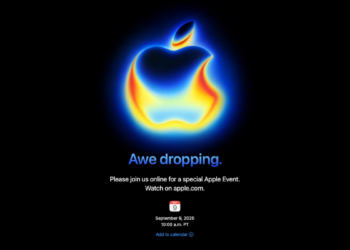 Apple event invite 2025