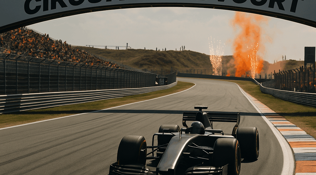 La parrilla de salida para el GP de Países Bajos 2025 de F1 en Zandvoort