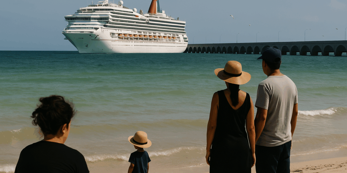 Progreso da la bienvenida al último barco de agosto – Dimension Turistica Magazine