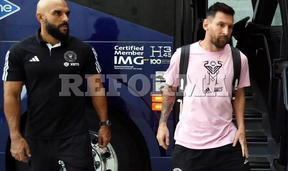 Veta Leagues Cup al guardaespaldas de Messi