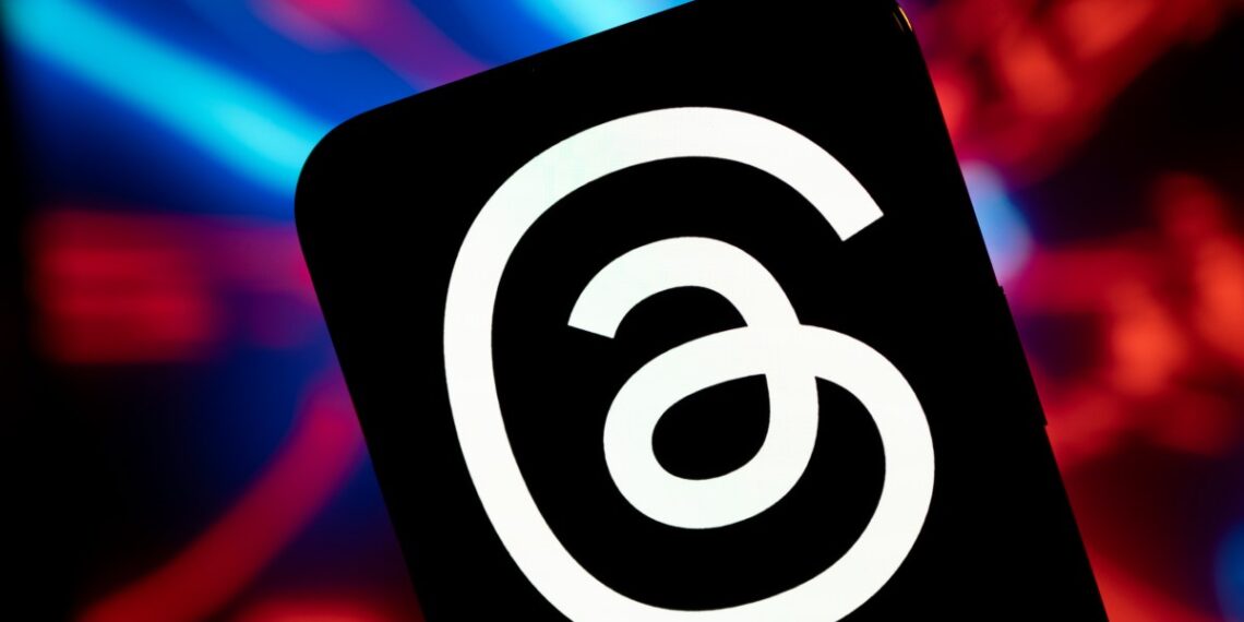 Illustration of the Threads app logo