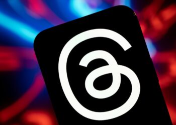 Illustration of the Threads app logo