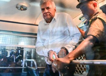 Expresidente de Sri Lanka, Ranil Wickremesinghe, es arrestado por cargos de corrupción