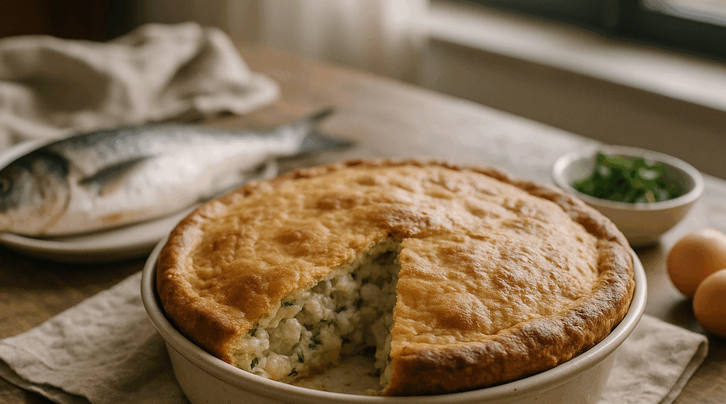 Receta de pastel de pescado, un plato viejuno que funciona