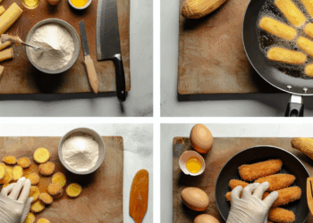 Receta de dados de Yuca rebozados