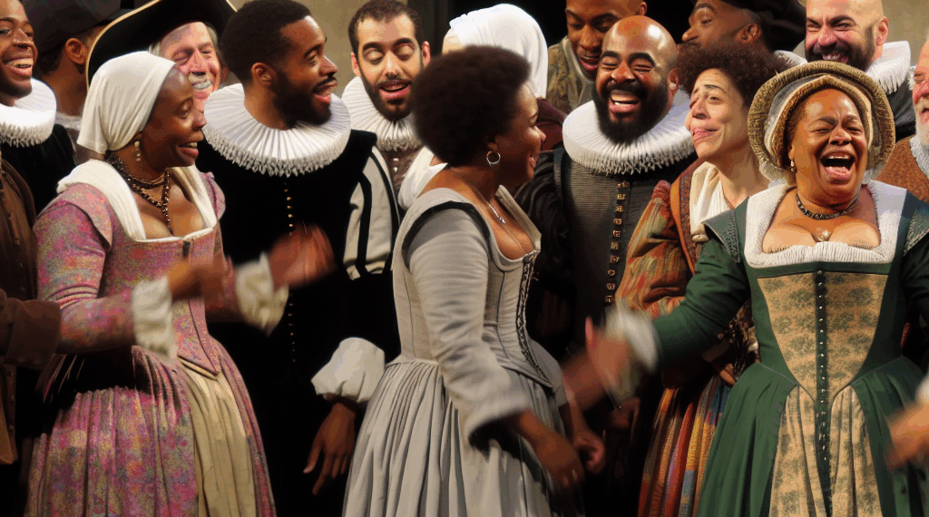 El Reencuentro del Elenco de ‘Noche de Reyes’ y un Grupo de Ex-Alumnos de Shakespeare en el Parque Celebran la Nueva Apertura del Delacorte.