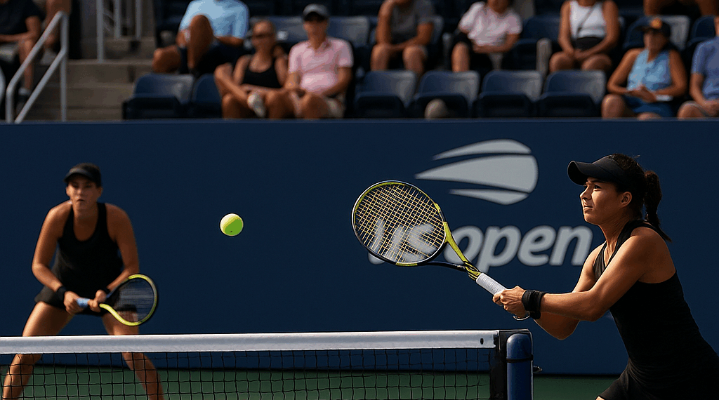 Renata Zarazúa y Juliana Olmos avanzan en dobles del US Open - Puente Libre