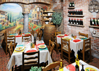 En la colonia Del Valle se encuentra un restaurante escondido de comida italiana que parece sacado de una película