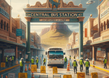 Golpean a conductor de aplicación en Central Camionera de Ciudad Juárez; ahora solo podrán pasar a dejar pasajeros