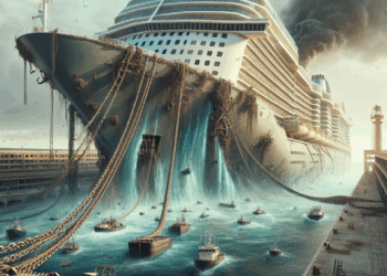 Un informe alerta del riesgo de maniobras de megacruceros en el puerto de Palma