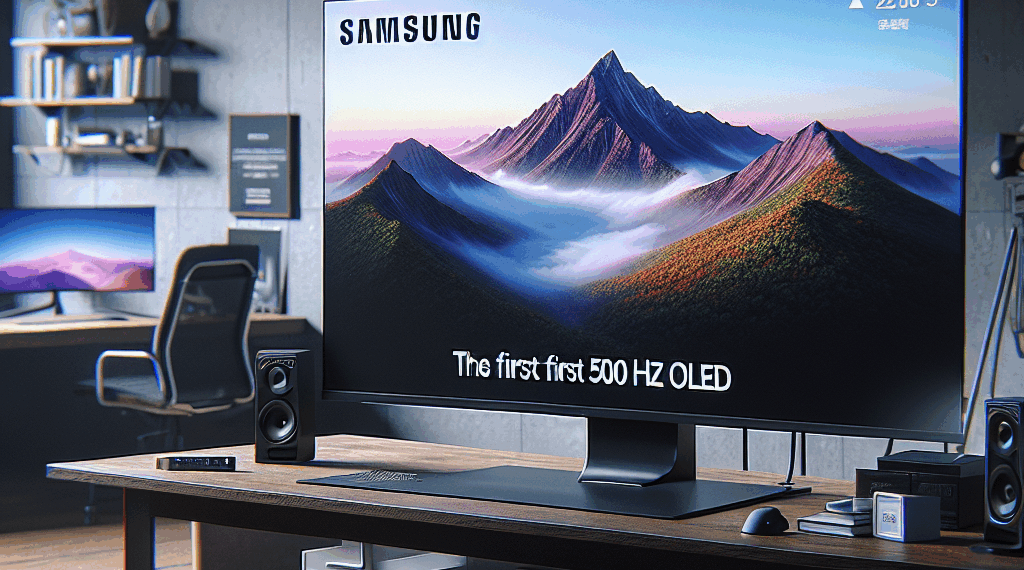 Samsung lanza el primer monitor OLED de 500 Hz del mundo